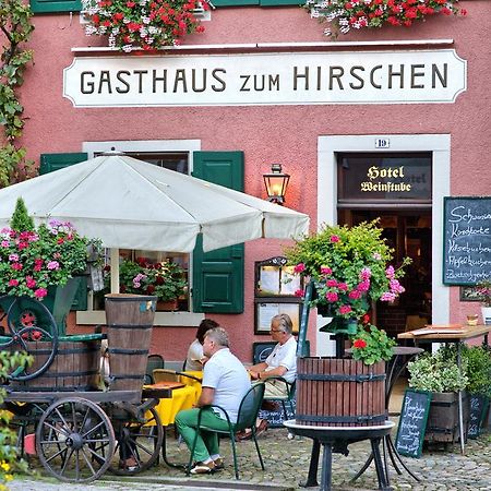 Gasthaus Zum Hirschen Staufen im Breisgau Exterior foto