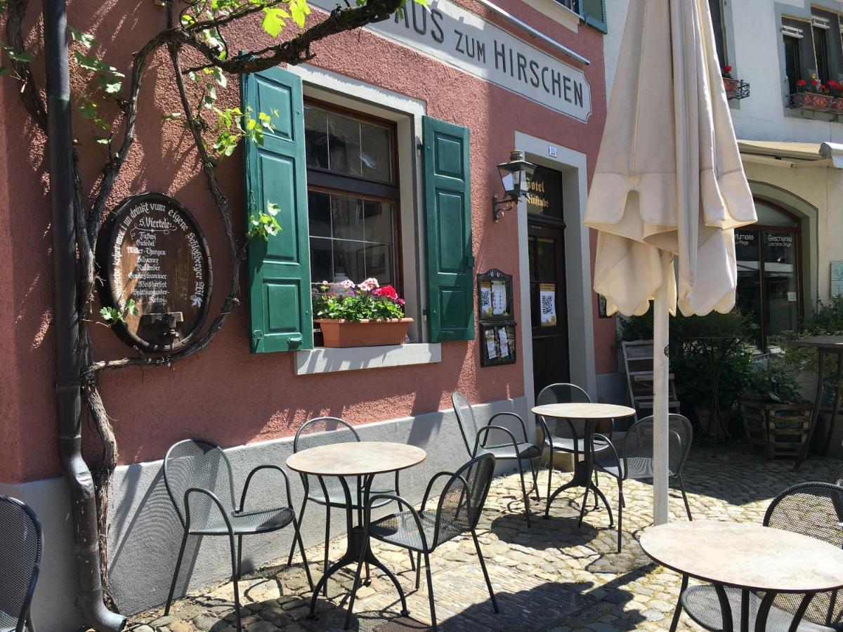 Gasthaus Zum Hirschen Staufen im Breisgau Exterior foto